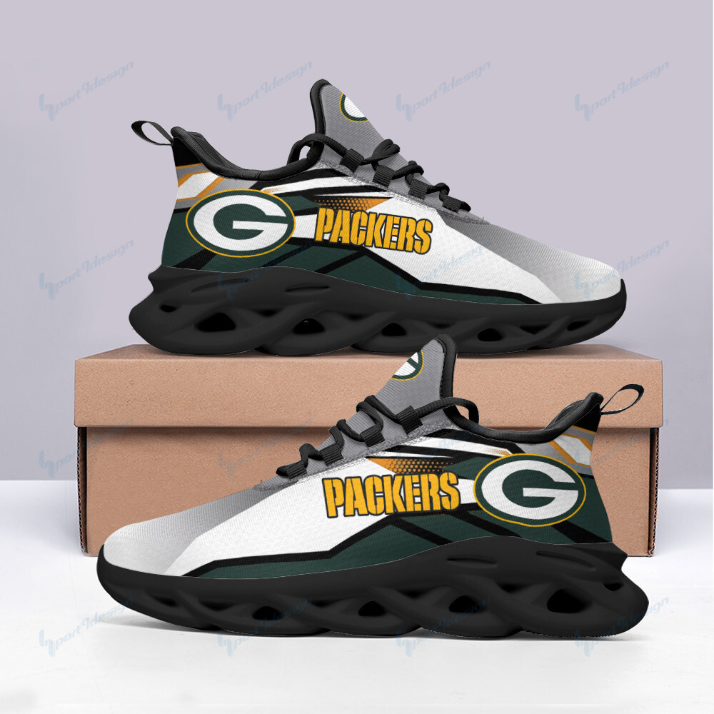 Green Bay Packers Yezy Running Sneakers Bb290