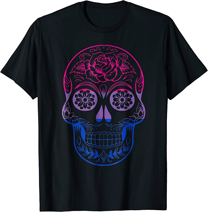 Bisexual Candy Skull Shirt