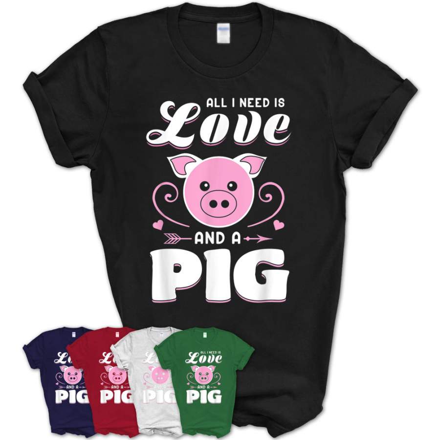 Pigs Farmer Funny Gifts Farm Life Animals Hogs T-Shirt – Teezou Store