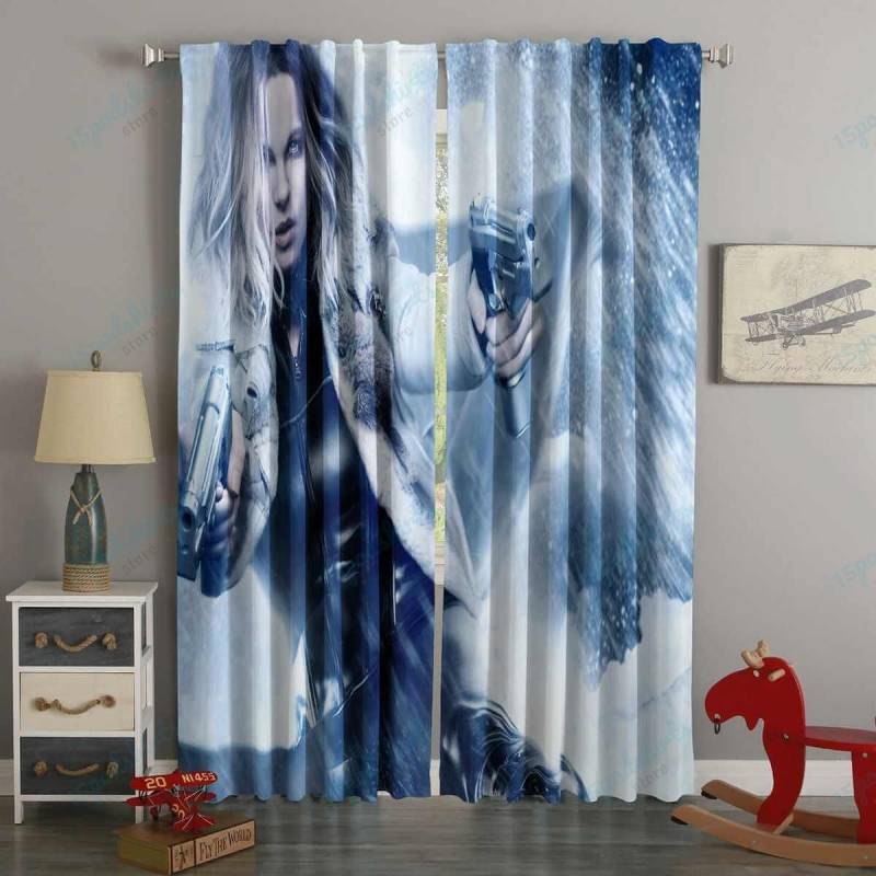 3D Printed Underworld Blood Wars Style Custom Living Room Curtains