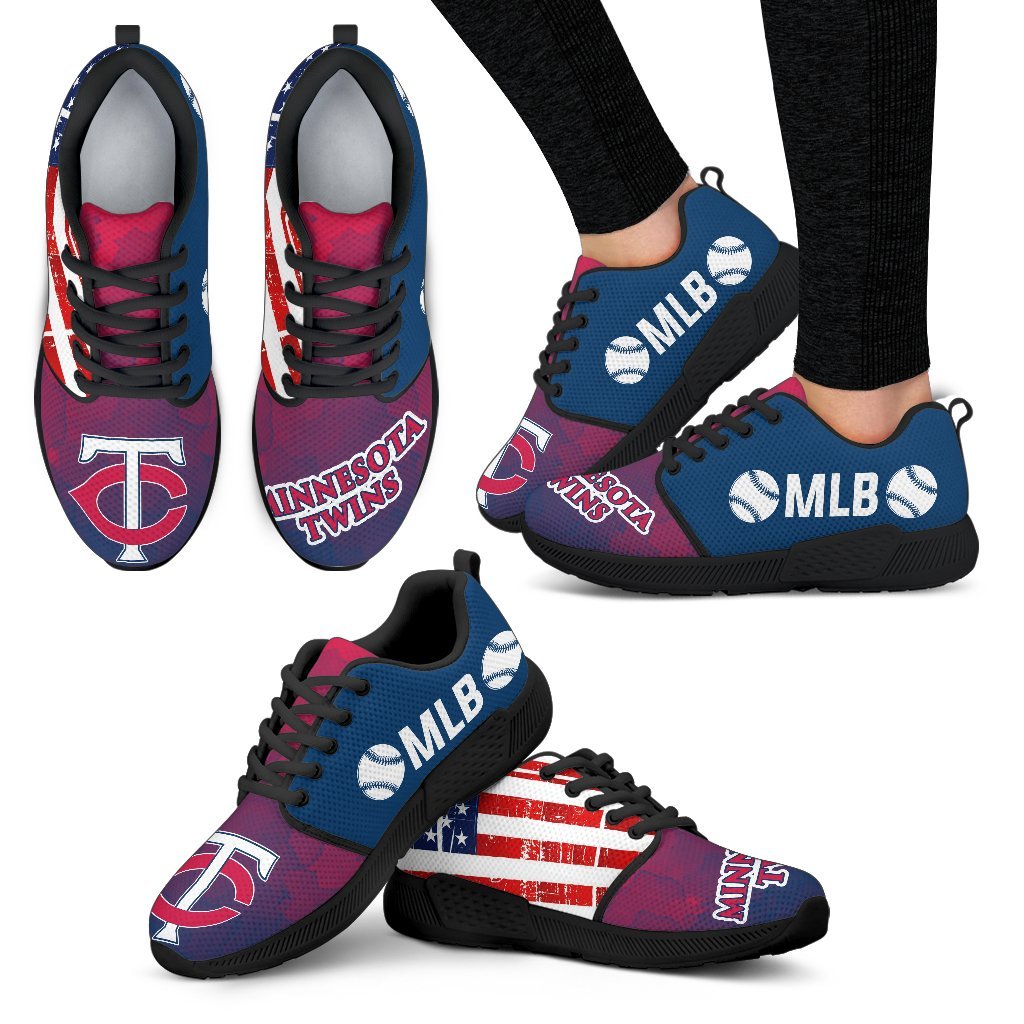 Awesome Fashion Minnesota Twins Shoes Athletic Sneakers