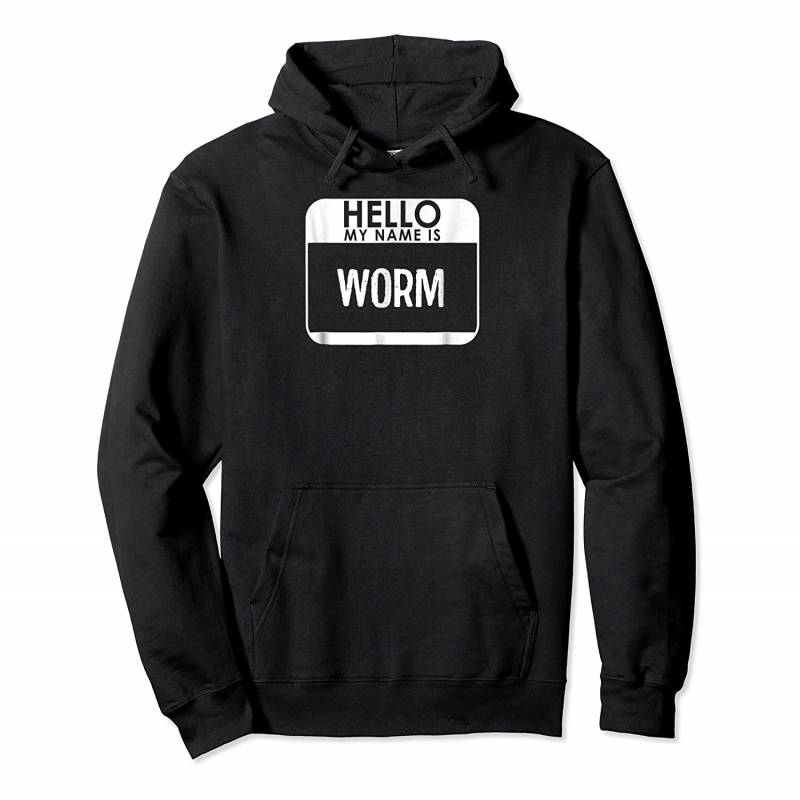 Worm Costume  Funny Easy Halloween Outfit Animal Pullover Hoodie, T-Shirt, Sweatshirt