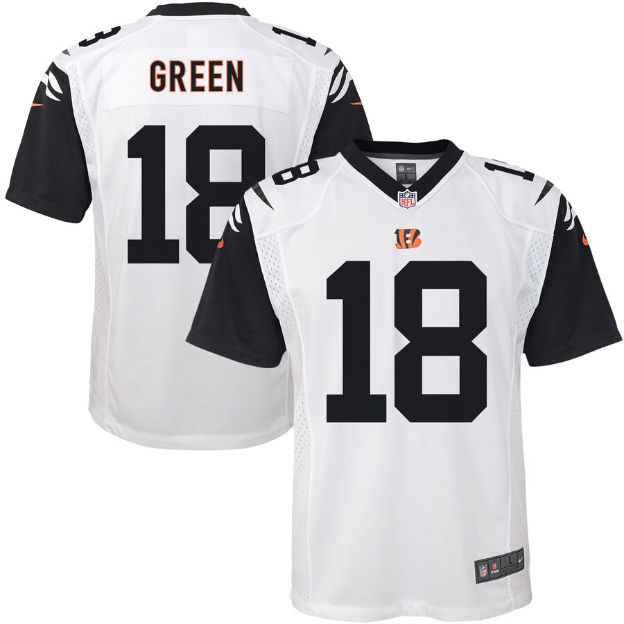 A.j. Green Cincinnati Bengals Nike Youth Color Rush Game Jersey – White