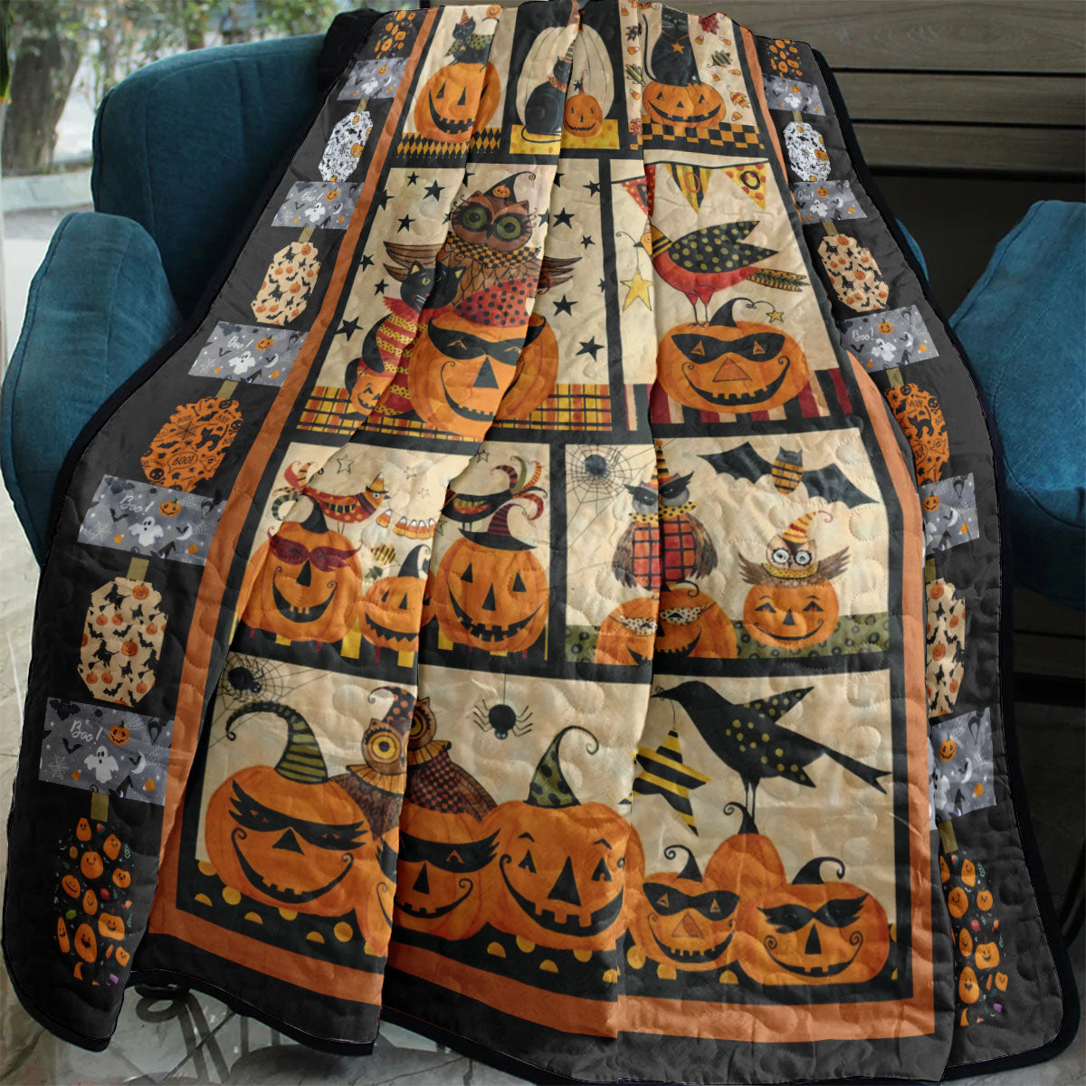 Halloween Ni2309007Yr Quilt Blanket