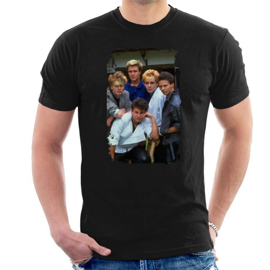 TV Times Duran Duran Band Portrait Men’s T-Shirt