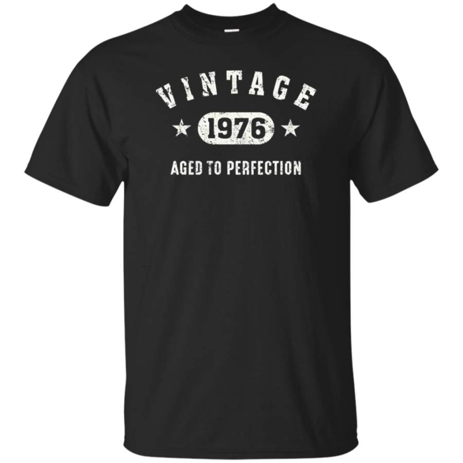 Vintage 1976 Aged to Perfection 40th Birthday Shirt