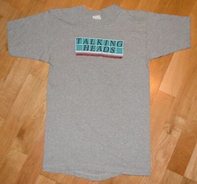 *1978 Talking Heads* Vintage Rare Concert Tour T-shirt Tee (s) 70s Nyc Punk Rock 4157