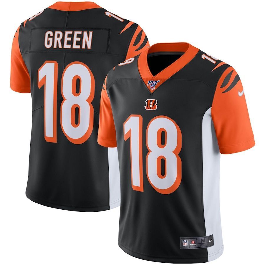 Cincinnati Bengals A.j. Green Black NFL 100 Vapor Jersey