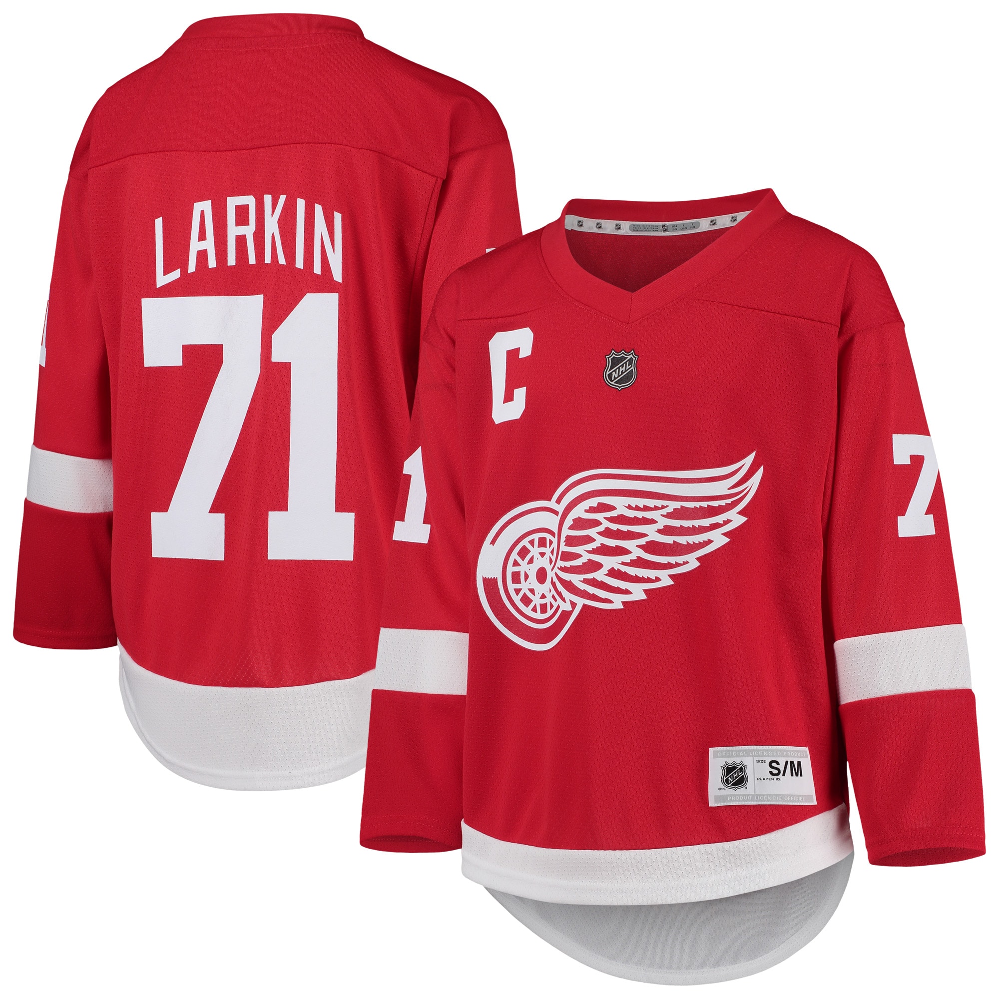 Dylan Larkin Detroit Red Wings Youth Home Replica Player Jersey – Red