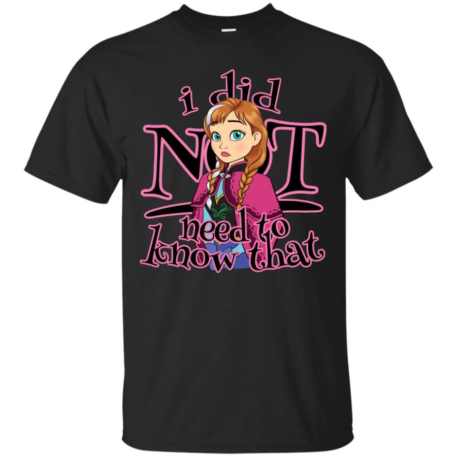 ANNA – I did NOT need to know that T Shirt & Hoodie