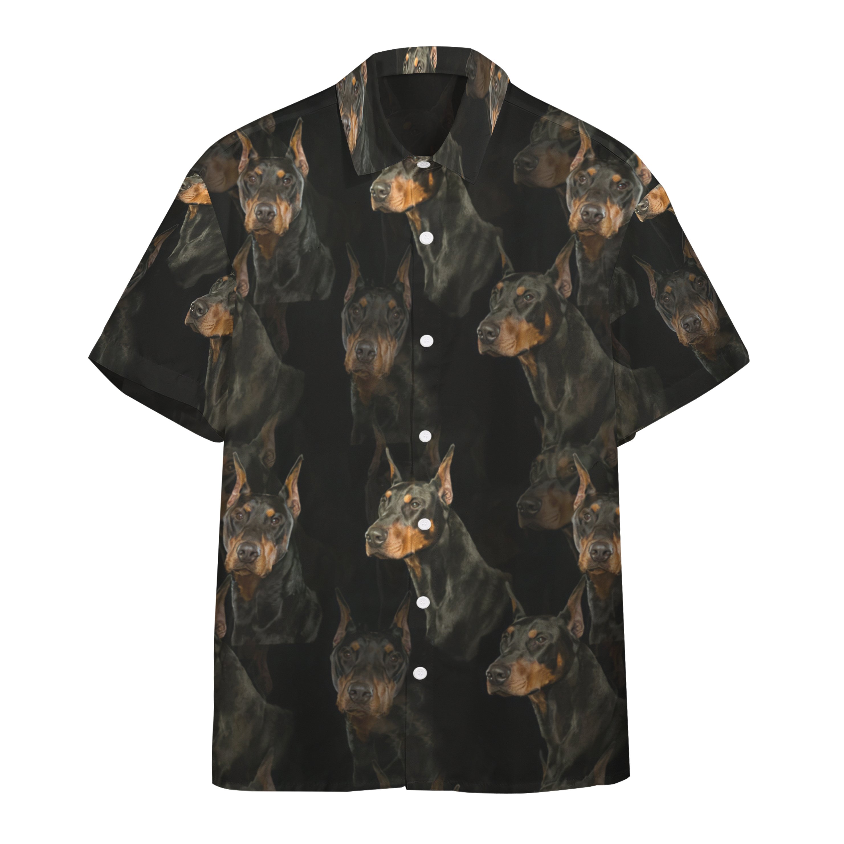 Gearhumans Gearhuman Doberman Dogs Custom Hawaiian Shirt Ha89561