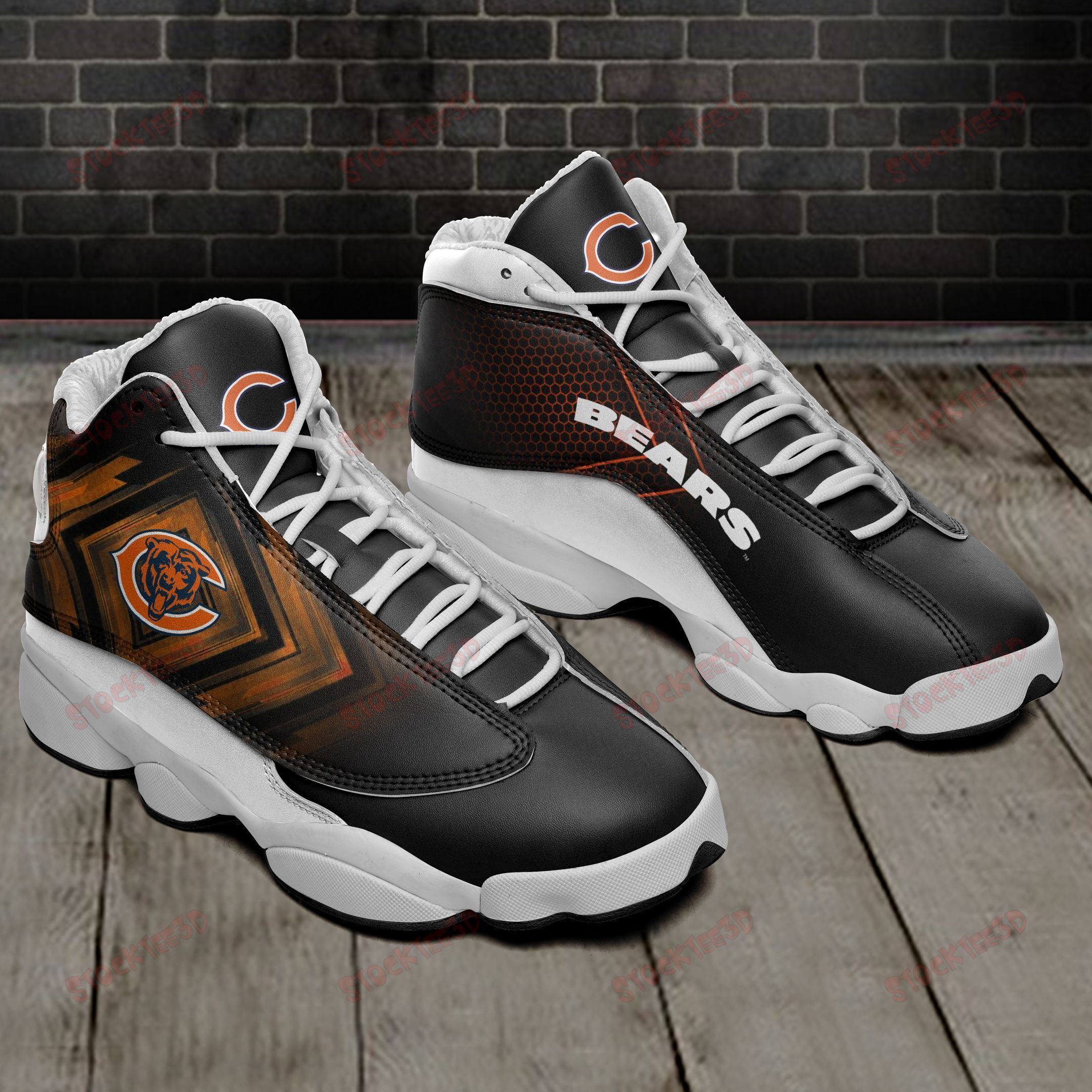 Chicago Bears Air Jd13 Sneakers 733