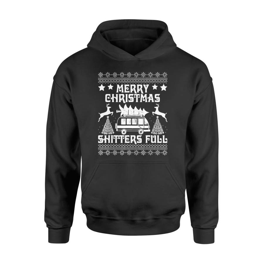 Merry Christmas Shitter Full Tshirt – Standard Hoodie