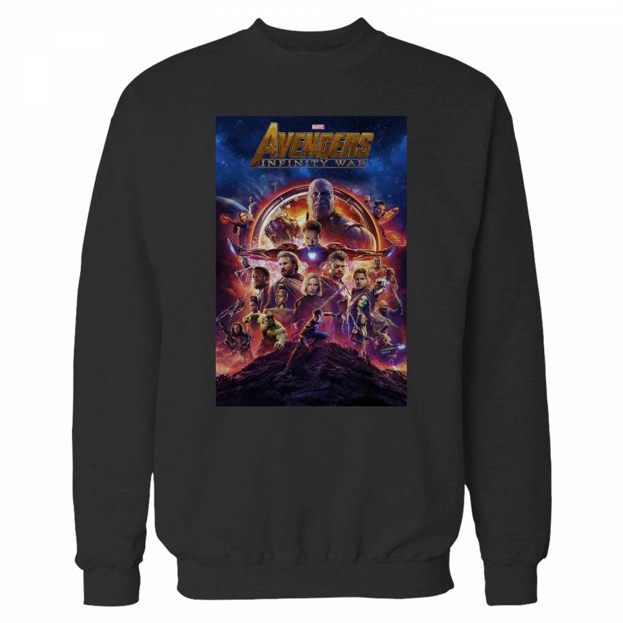 Avengers Infinity War Poster Sweatshirt