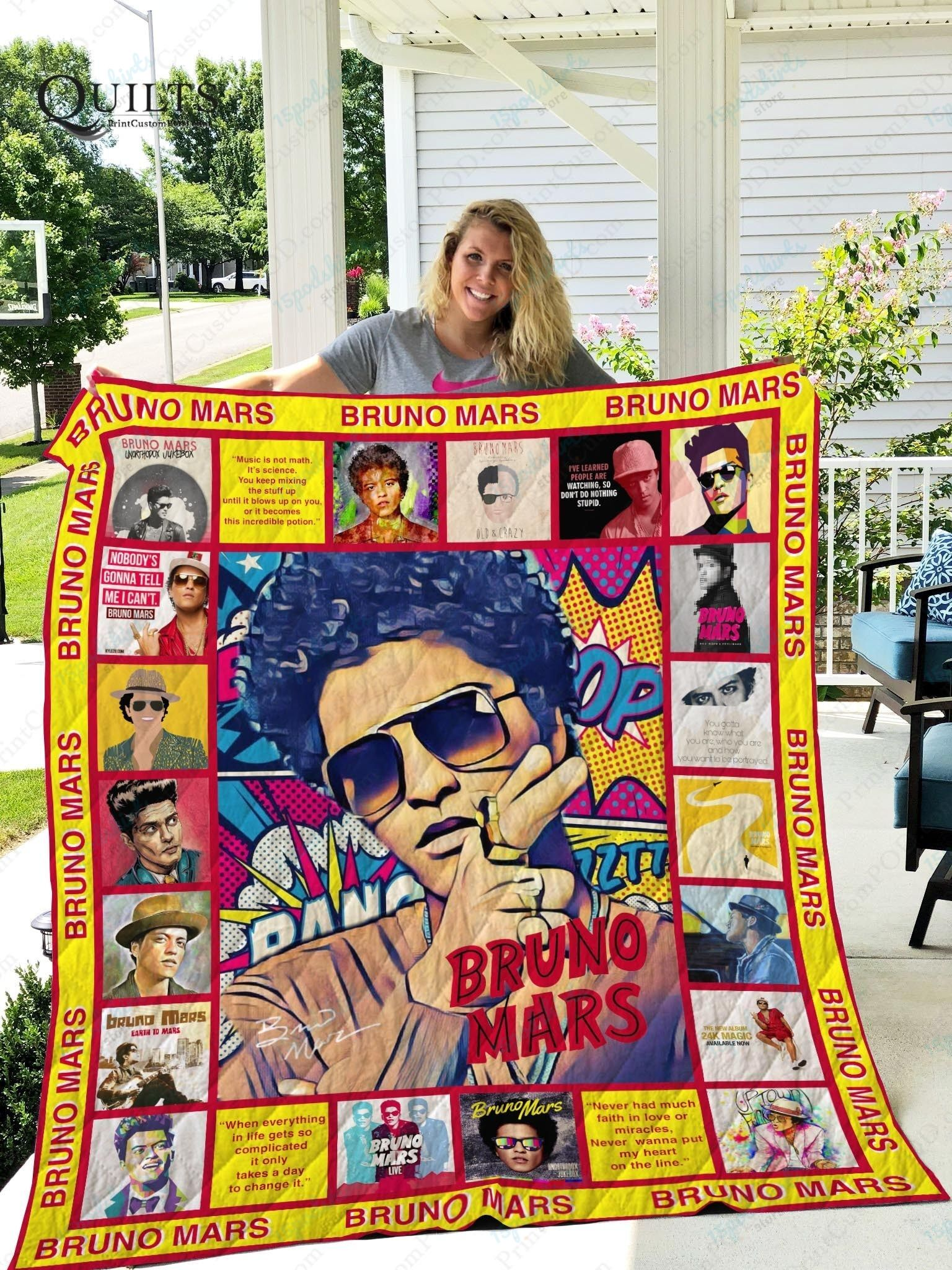 Tlmus Bruno Mars Quilt