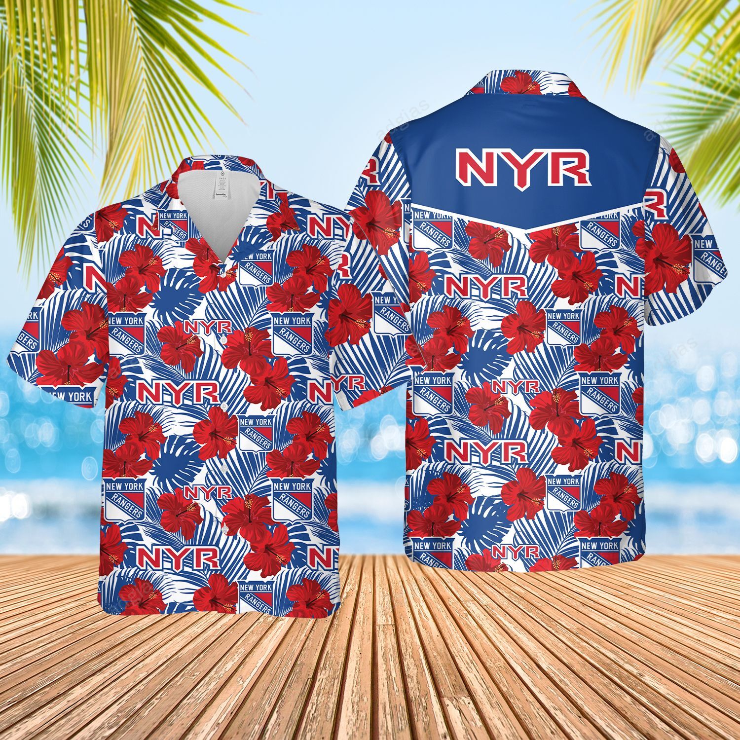 Ranger Hockey Hawaii Summer Shirt Ha102694