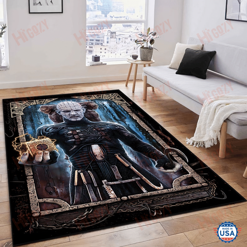 Hellraiser Pimtead Halloween Rug