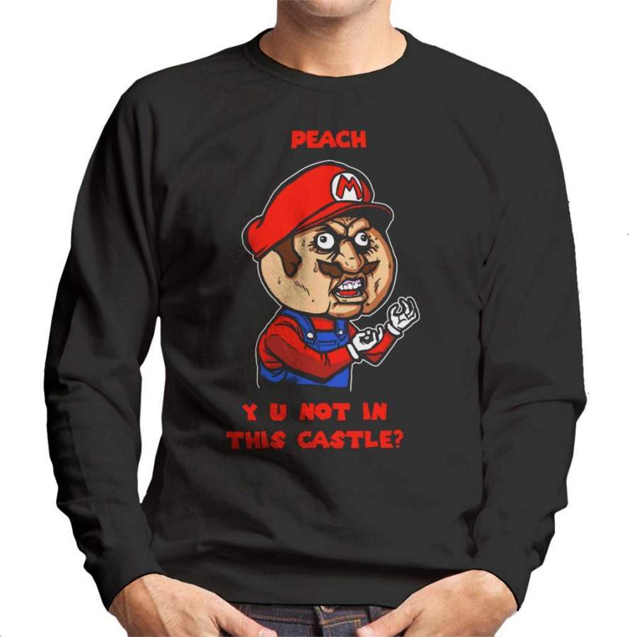 Plumber Meme Super Mario Bros Men’s Sweatshirt