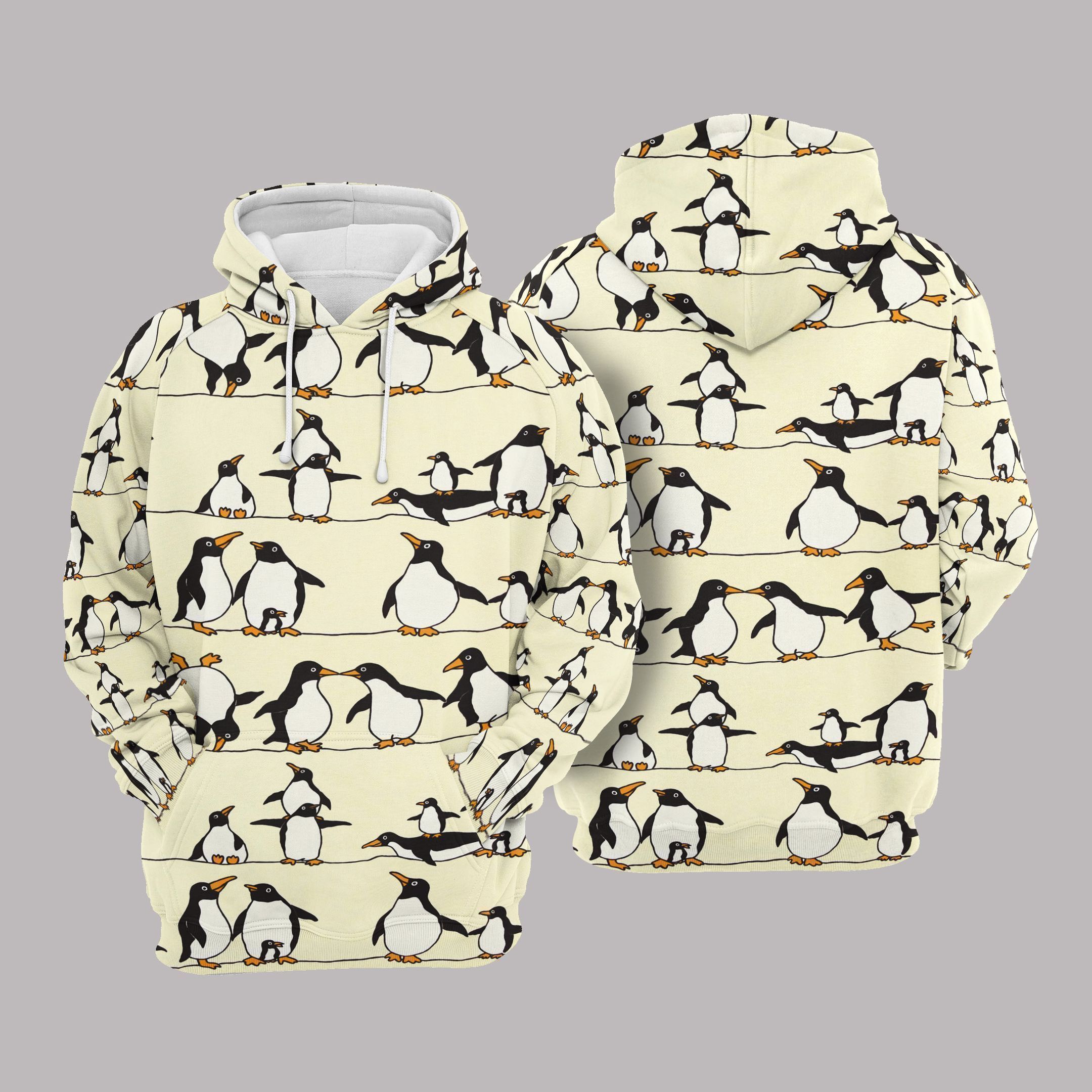 Penguin Hoodie Bt07 #18211