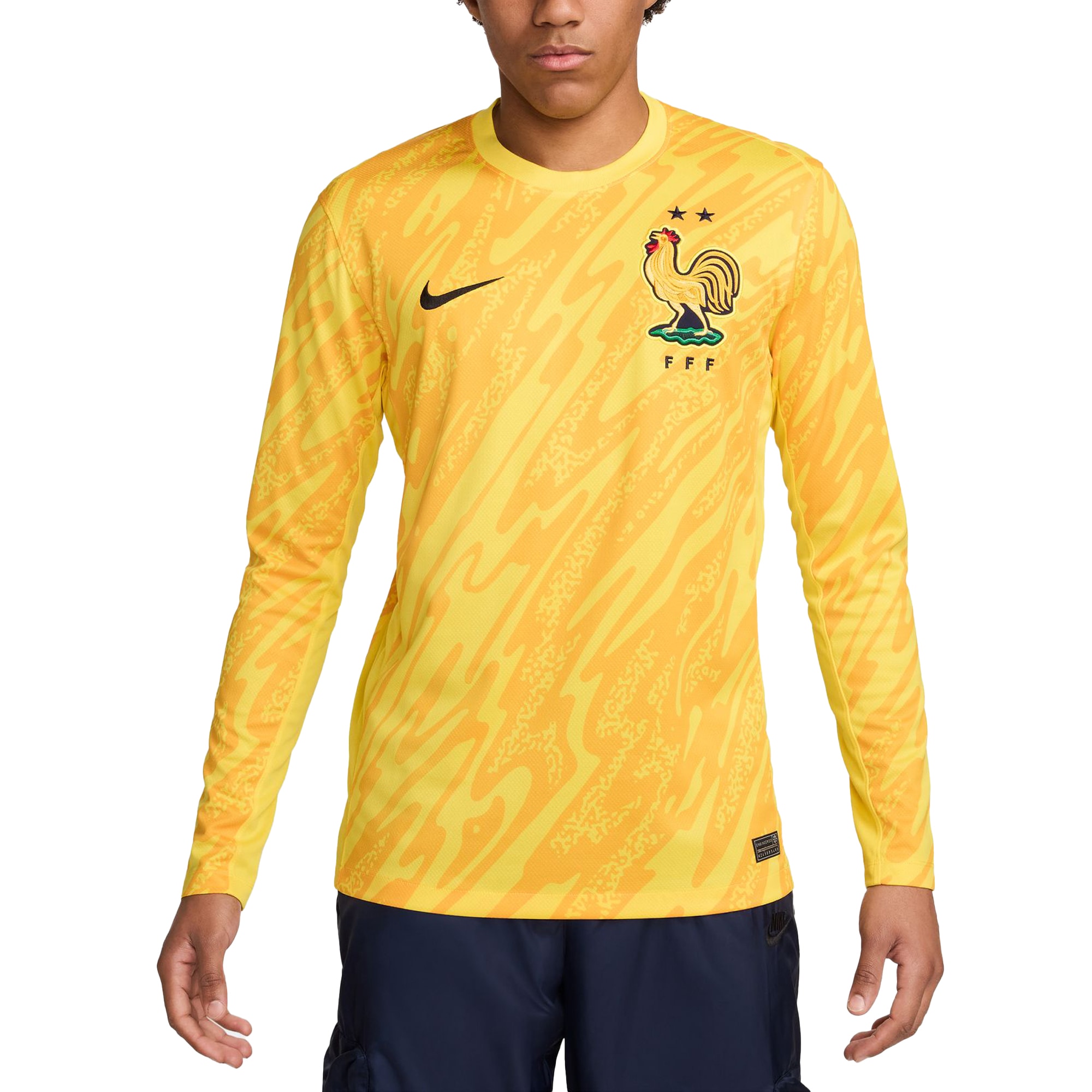 France National Team 2024 Goalkeeper Replica Stadium Long Sleeve Jersey – Yellow