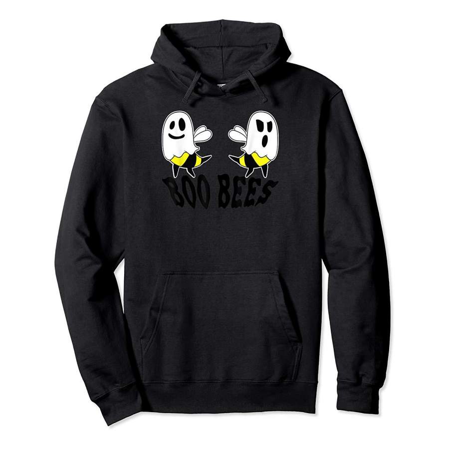 Boo Bees Halloween Ghost Bee Here for the Boos Shirt Hoodie Premium Tee