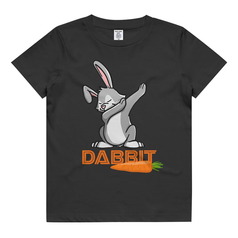 Dabbit Dabbing Bunny Rabbit Dab Dance Easter Day Kids T Shirt