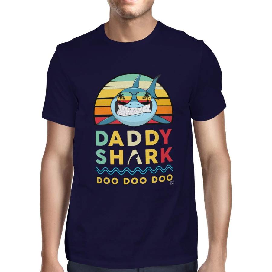 Tee Mens Daddy Shark Doo Doo T-Shirt