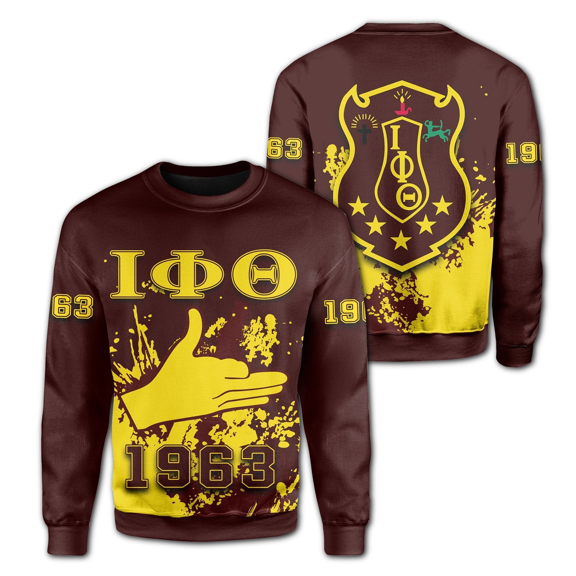 Greek Life Sweatshirt – Iota Phi Theta Sweatshirt – Spaint Style