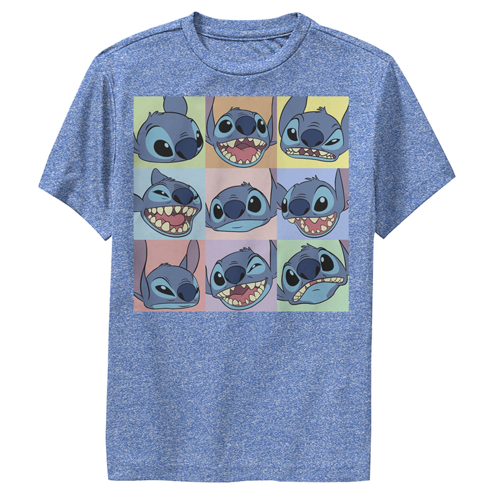 Boy’S Lilo & Stitch Facial Expressions Of Stitch Performance Tee