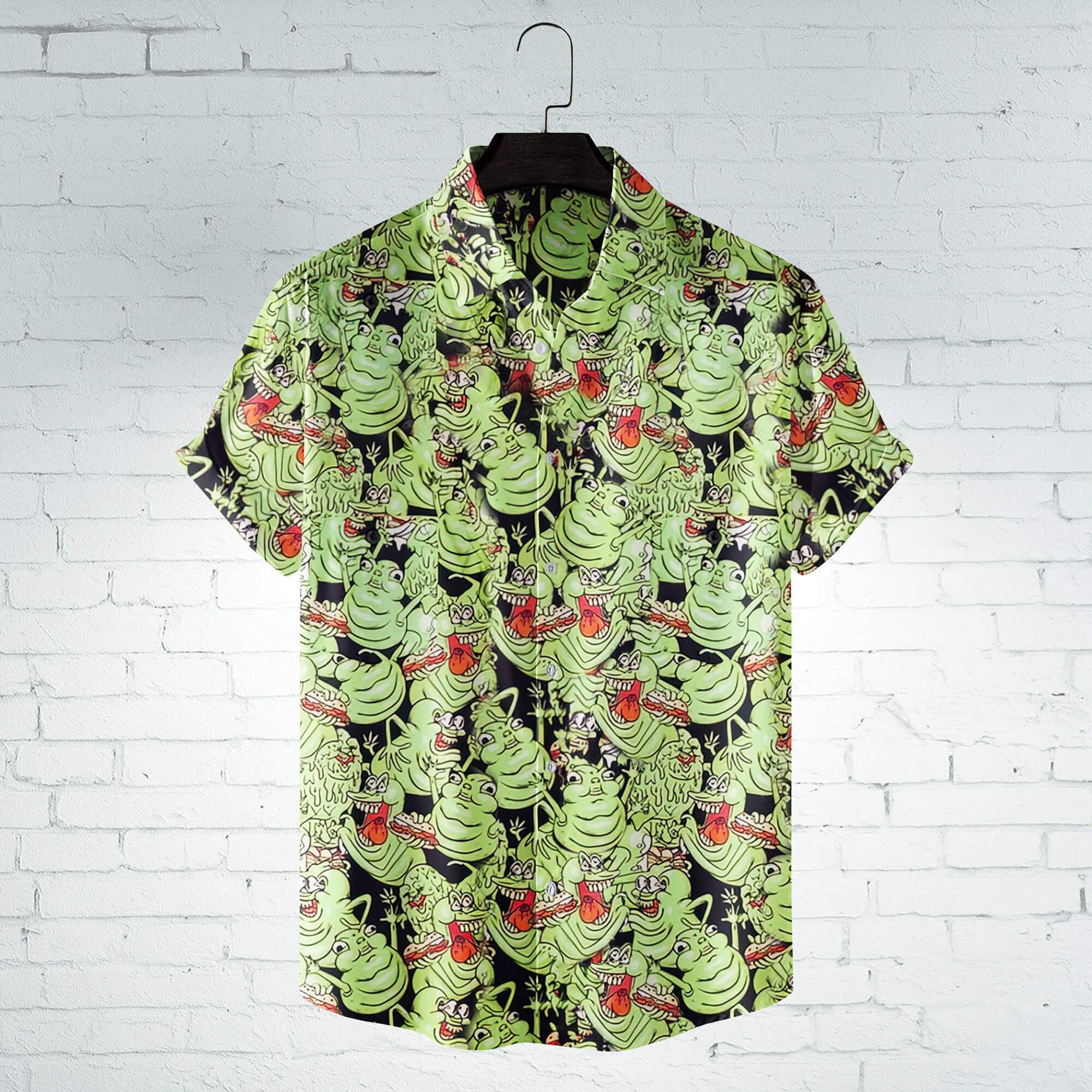 Slimer Hawaii Shirt Ha61590