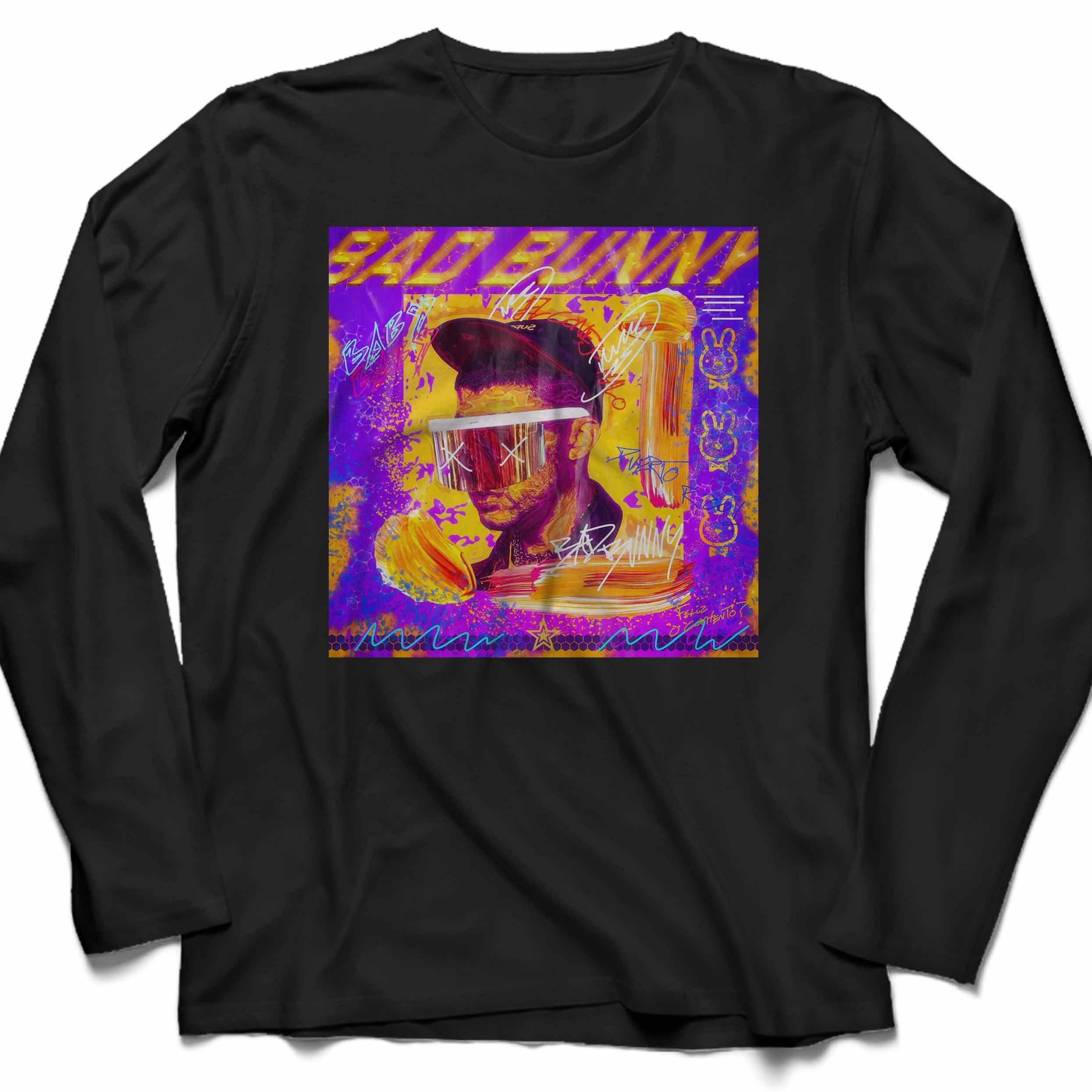 Bad Bunny Callaita Reggaeton Regueton Art Unisex Long Sleeve T-Shirt Tee