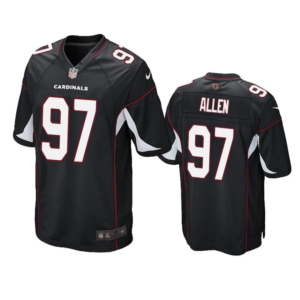 Arizona Cardinals Zach Allen 2019 NFL Draft Black Game Jersey