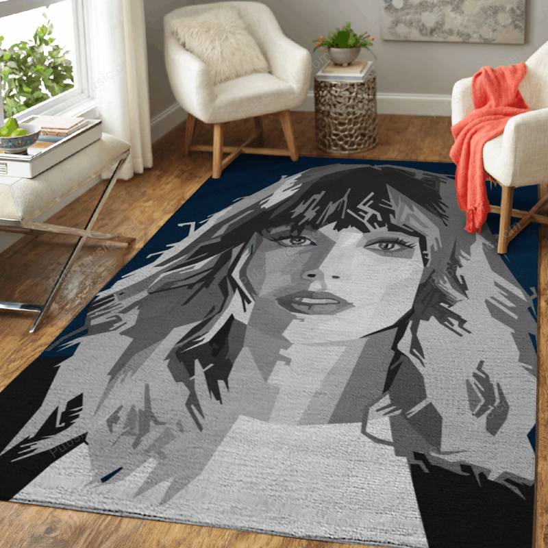 Taylor Swift Singer – Wpap Pop Art Rug Mats – Carpet