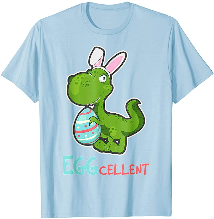 TRex Easter Bunny Eggcelent For Boys Men Girls Women Guys T-Shirt