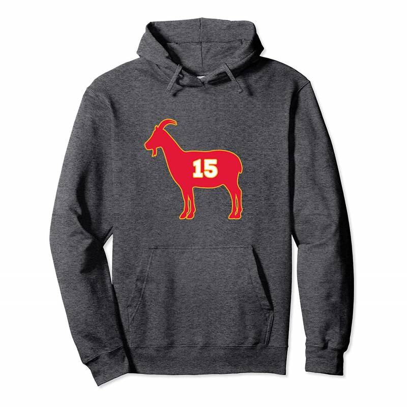 Kansas City Football -GOAT Game Day Number 15 QB Cool Gift Pullover Hoodie, T Shirt, Sweatshirt