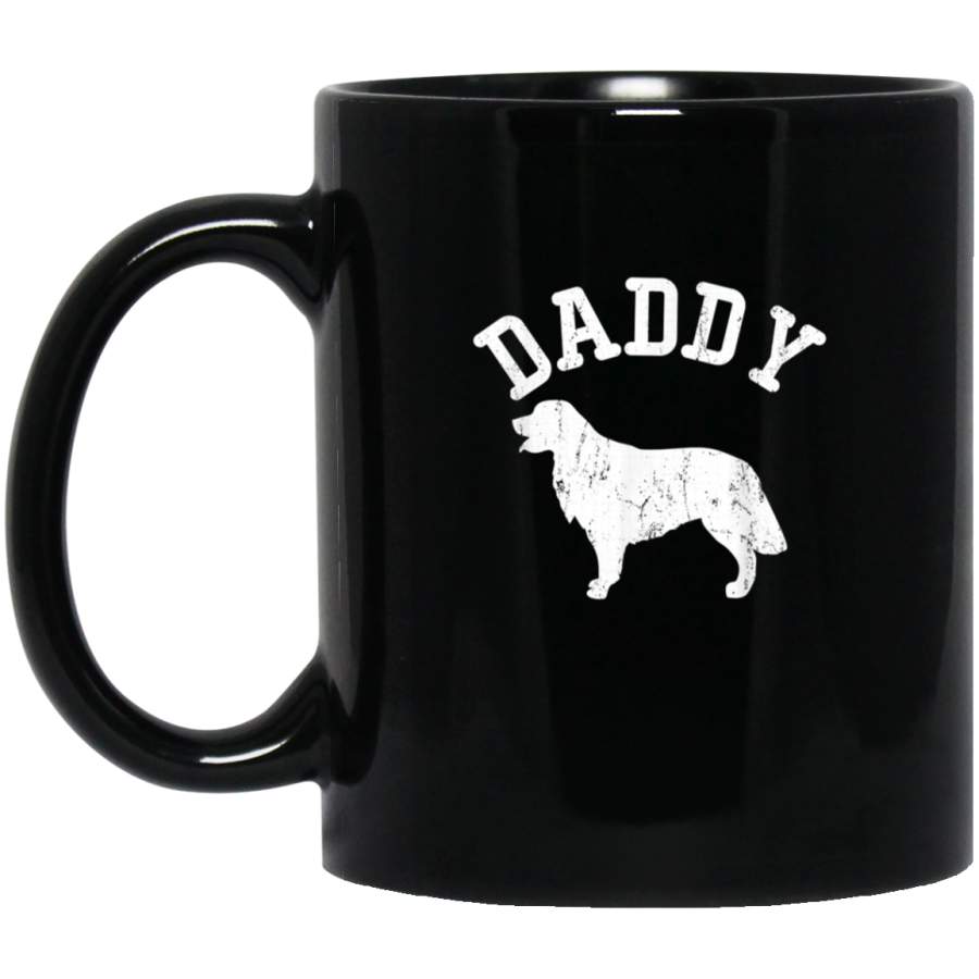 Daddy Retrievers Golden vintage gift ideas for Dad Mug