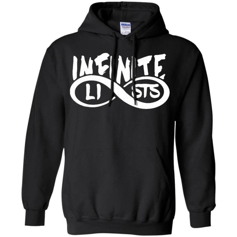 AGR infinite lists logo Gildan Pullover Hoodie