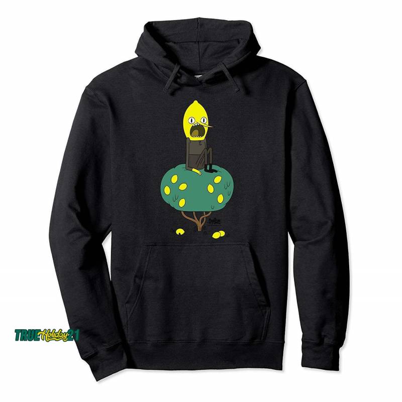 Adventure Time Lemongrab Tree Pullover Hoodie