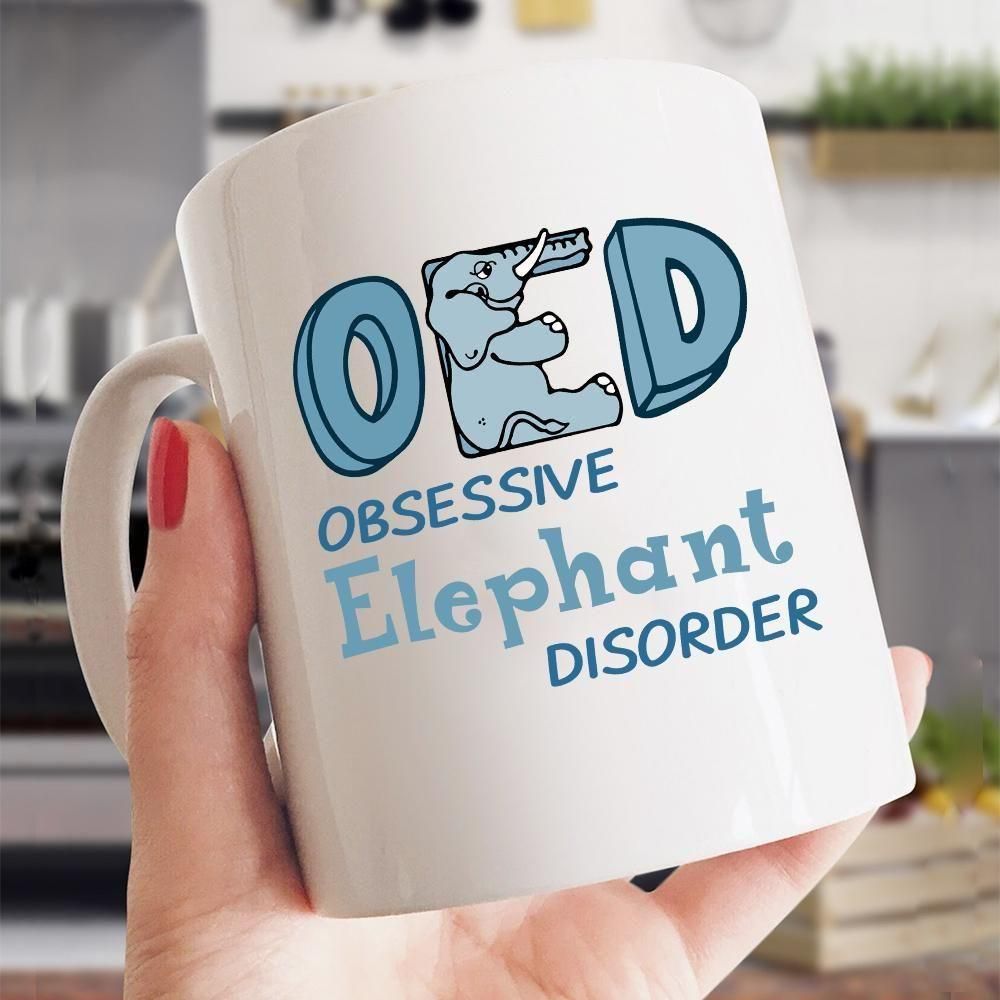 Oed Elephant Cute Design Printed Mug