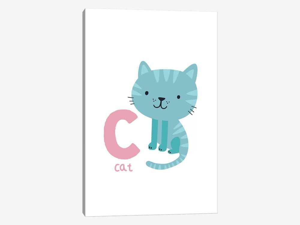 Animal Alphabet – C Canvas Poster 8”x12” 12×18” 18”x26” 24”x36” 30”x45”