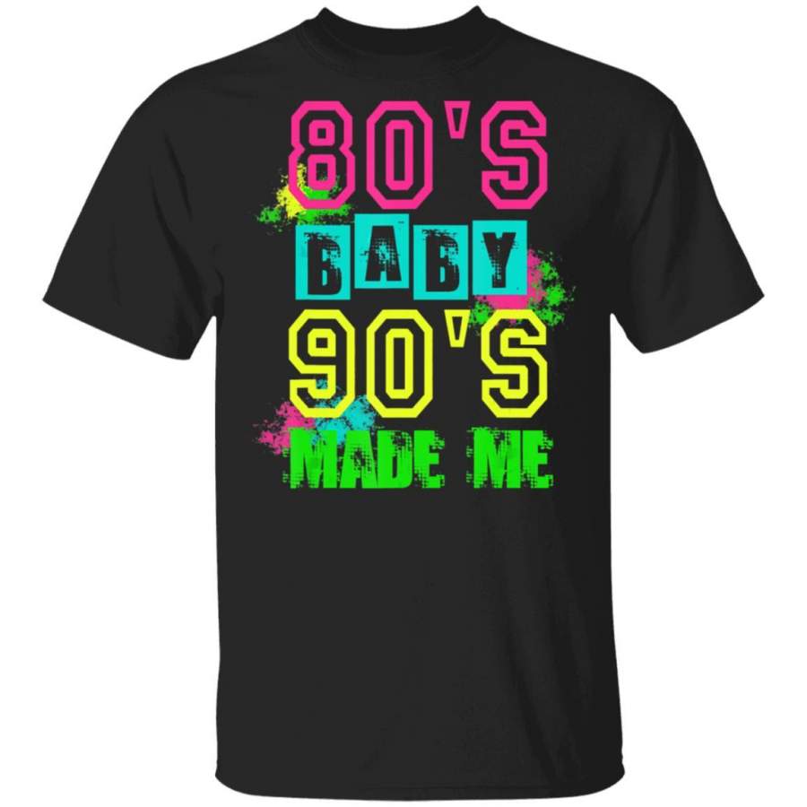 Vintage Retro 1980s 80’s Baby 1990s 90’s Made Me Gifts Coffee Mug Unisex Men Women Tshirt