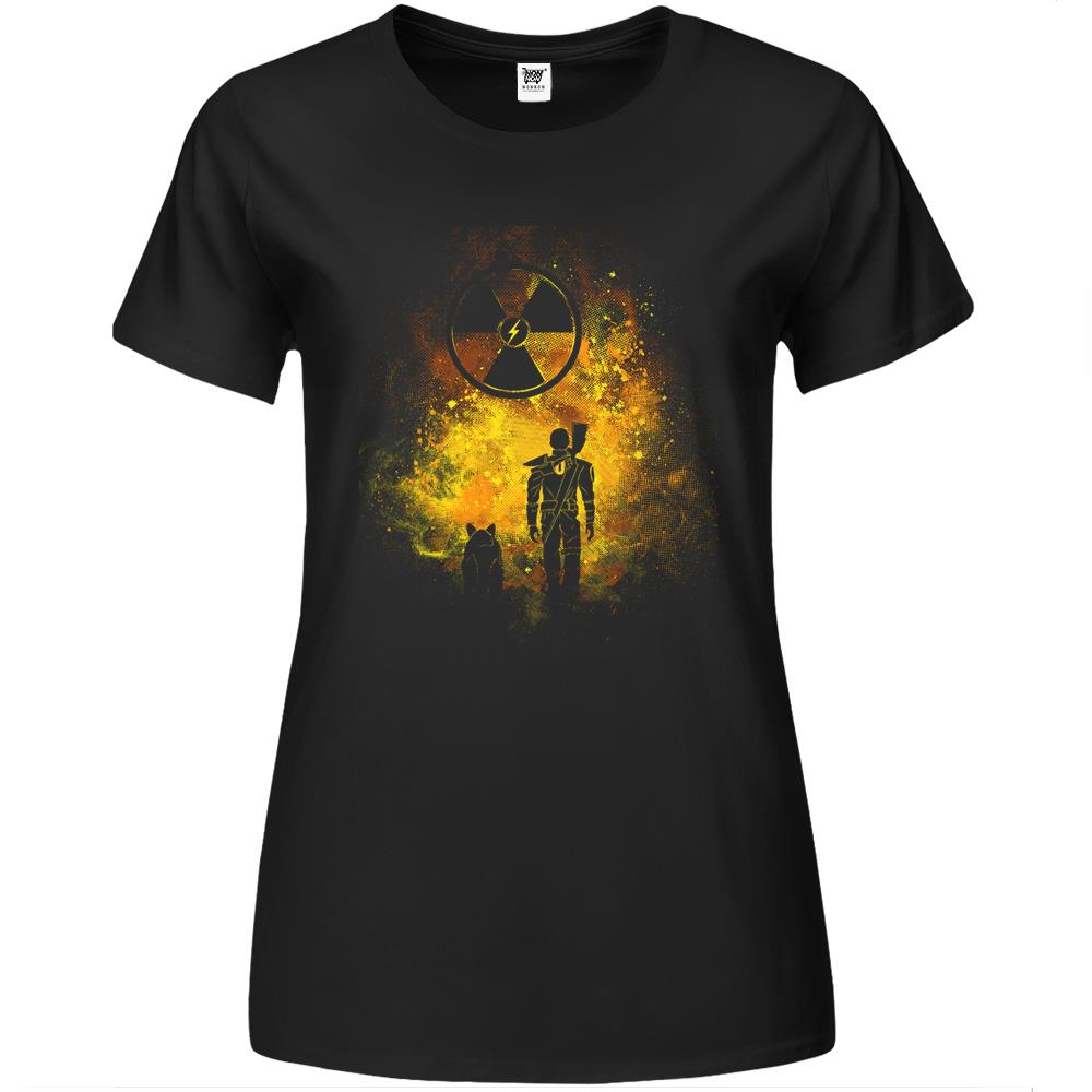 Wasteland Art Premium Womens T Shirts