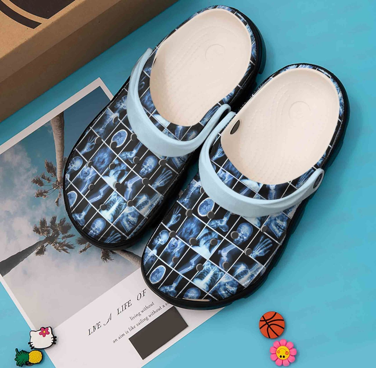 Radiology Personalized Clog, Custom Name, Text, Color, Number Fashion Style For Women, Men, Kid, Print 3D Radiology V1