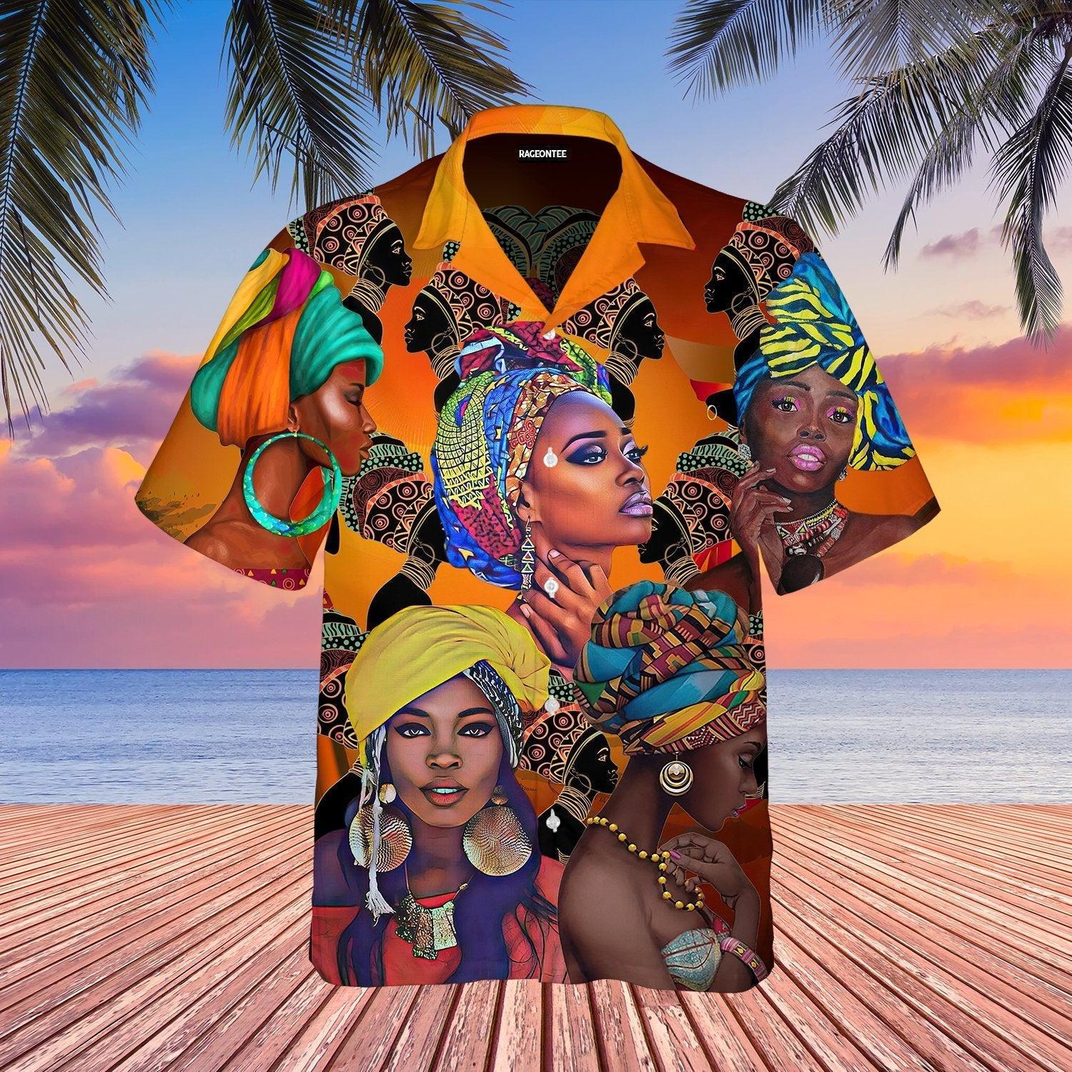 The Beauty Africa Women Has Eyes As Deep Ocean Hawaii Shirt For Men Ha27733