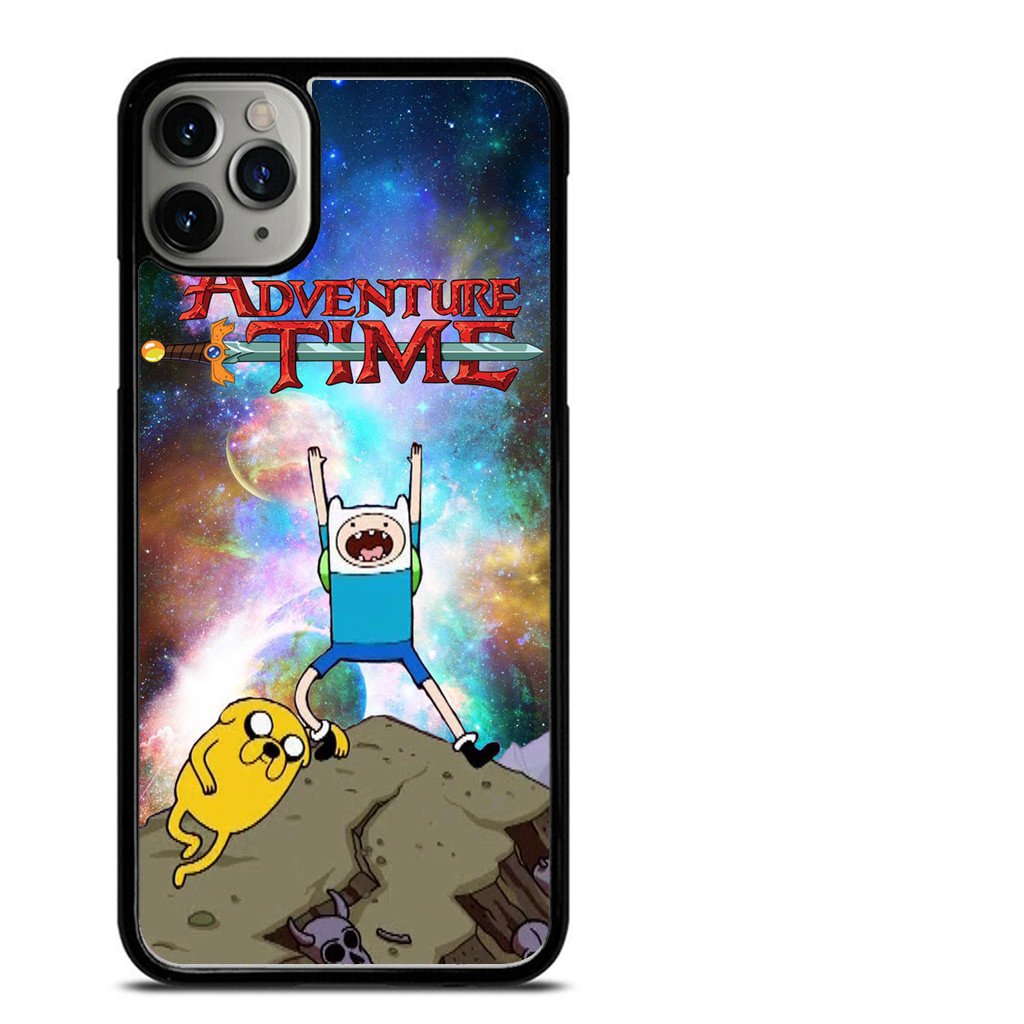 Adventure Time Jake The Dog And Finn The Human In Galaxy Nebula 3D Case Phone Cases