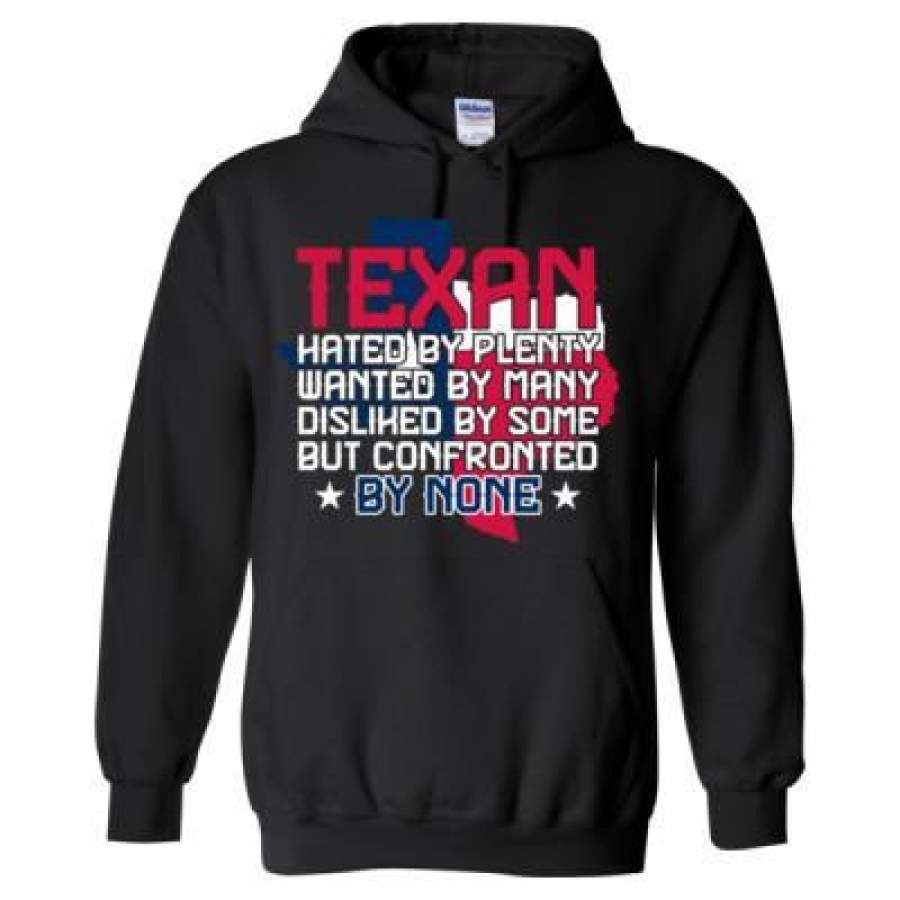 AGR Texan Hated By Plenty Wanted By Many Disliked By Some But confronted By None – Heavy Blend™ Hooded Sweatshirt