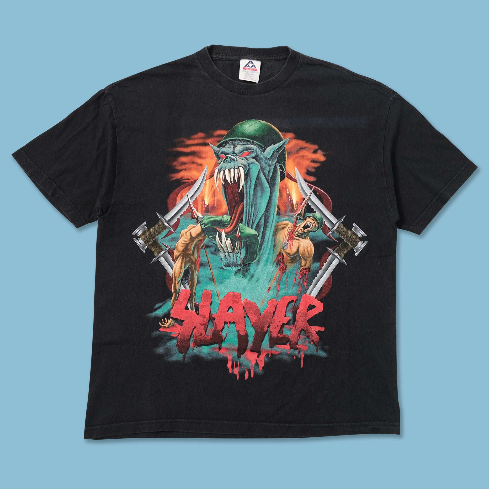 Vintage Slayer T-Shirt Xlarge