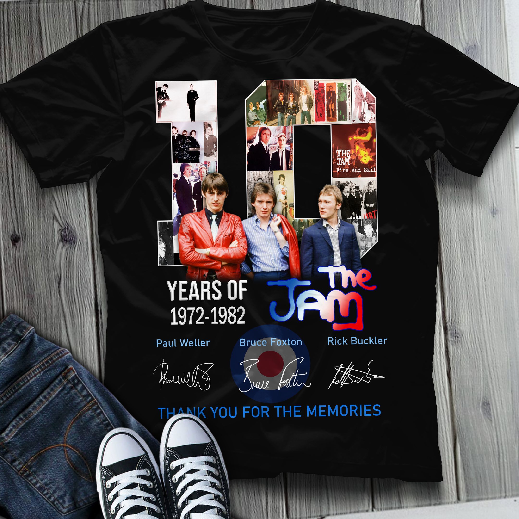 Tthe Jam Band Shirts, Limited Edition T-Shirt 2D – Spnv270