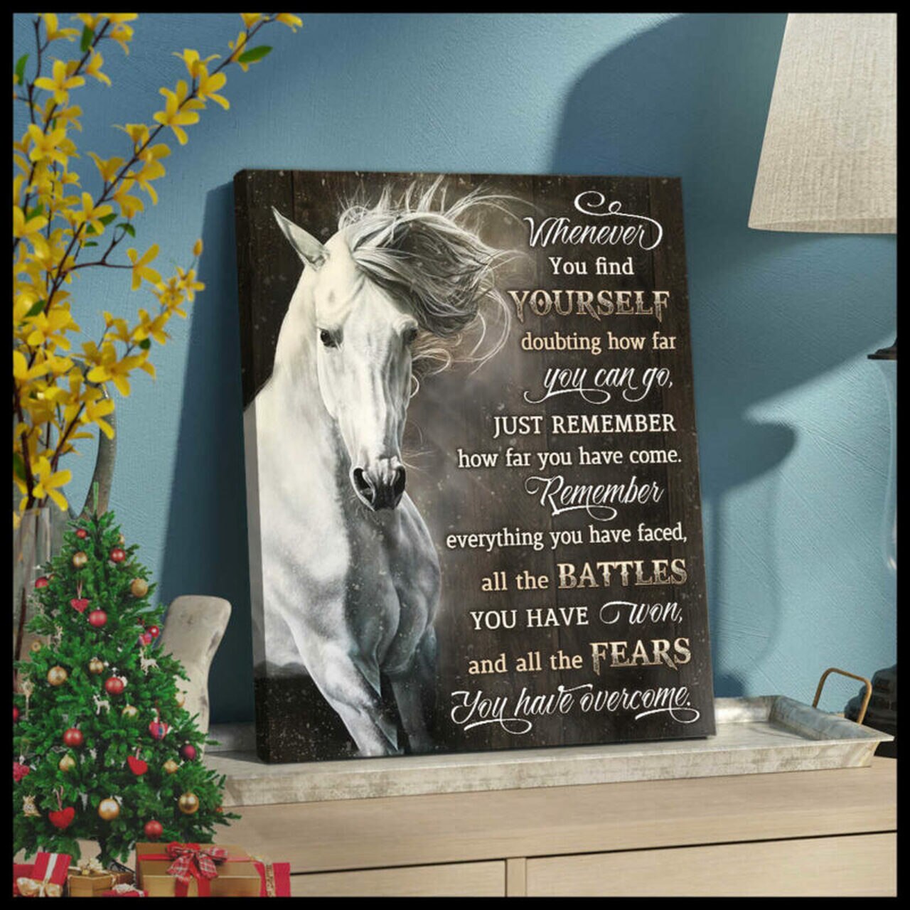 Whenever You Find Yourself , Horse Canvas