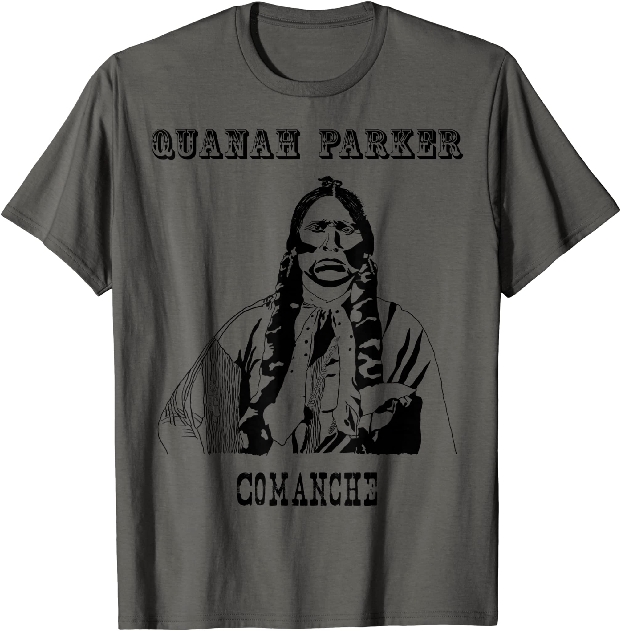 Quanah Parker Comanche Indians Native Americans History Gift T-Shirt